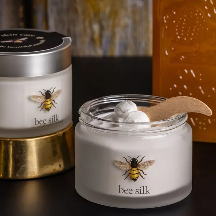 Bee Silk - Powerful Moisturizing Cream For Face & Body.