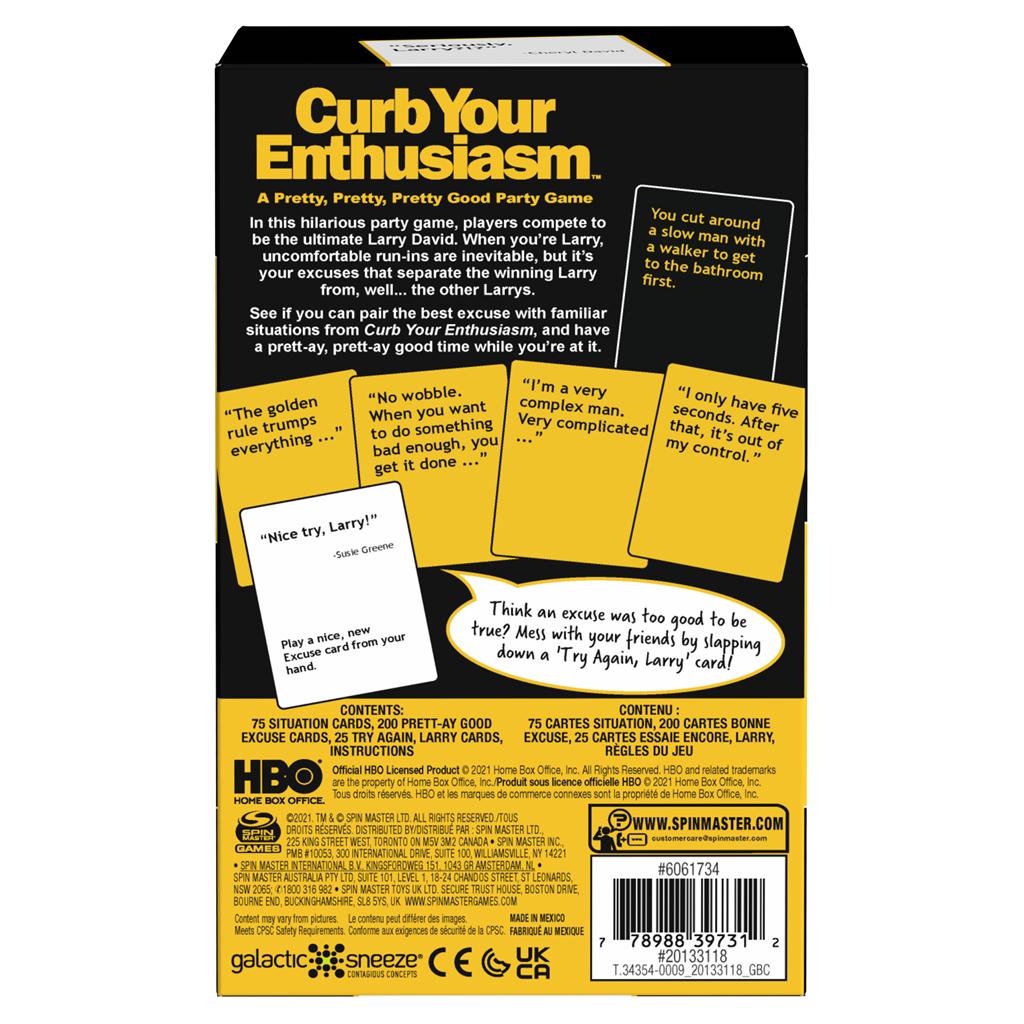 Game Curb Your Enthusiasm by Homeportonline