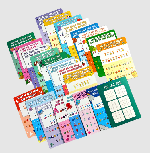 Activity Card Kit Joke Decoder by Homeportonline