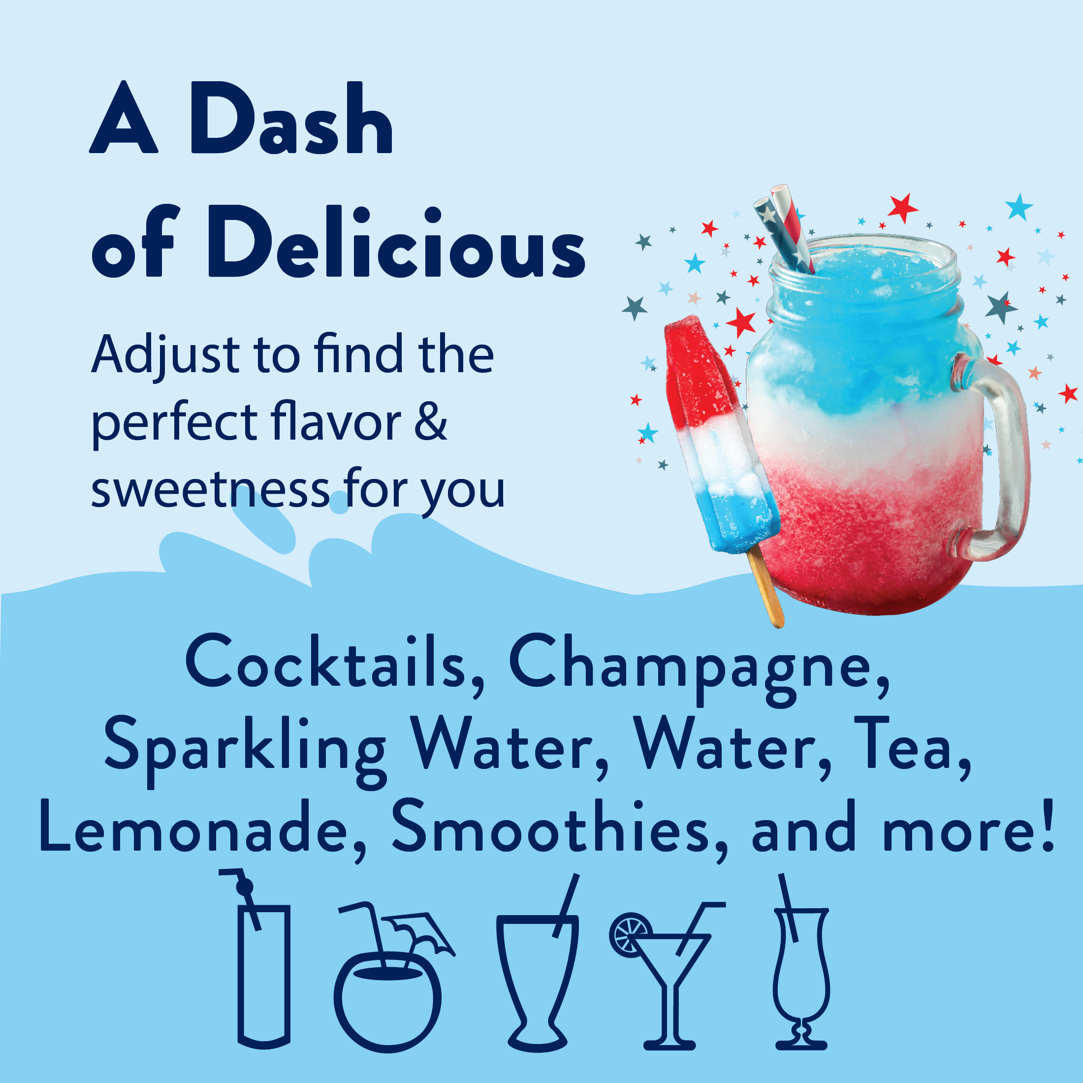 Jordan's Skinny Mixes - Sugar Free Rocket Pop Syrup by SidePony Boutique