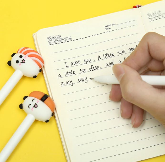 Gel Pen Sushi Panda Animals (Sold Individually) by Homeportonline