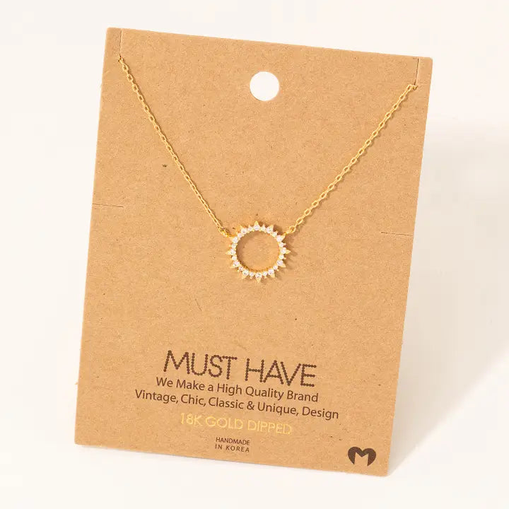Fame Accessories Pendant Necklace