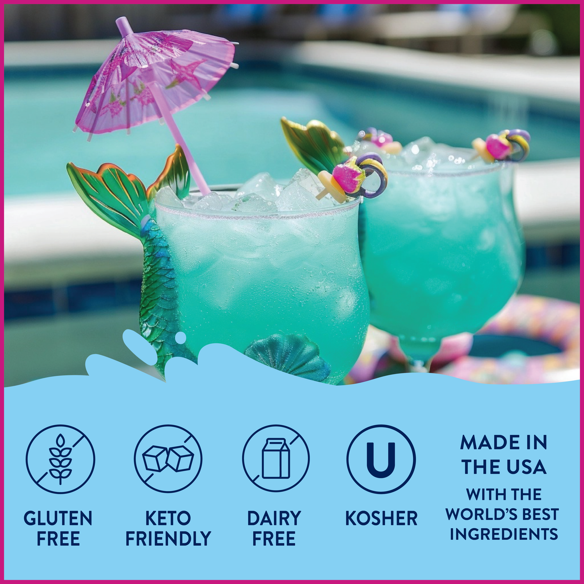 Jordan's Skinny Mixes - Sugar Free Mermaid™ Syrup by SidePony Boutique