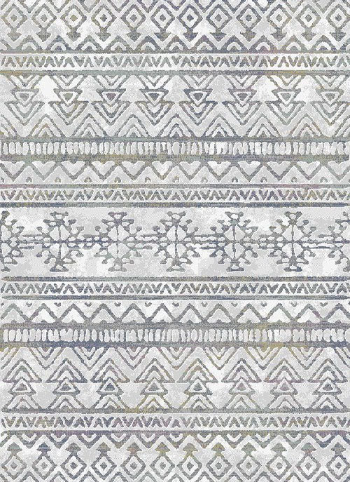 Lavinia Rug Geometric Stripe 5'3" x 7'10" by Homeportonline