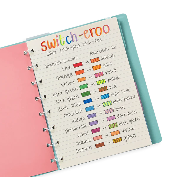 Markers Switch-eroo! Color-Changing Markers Set of 12 by Homeportonline