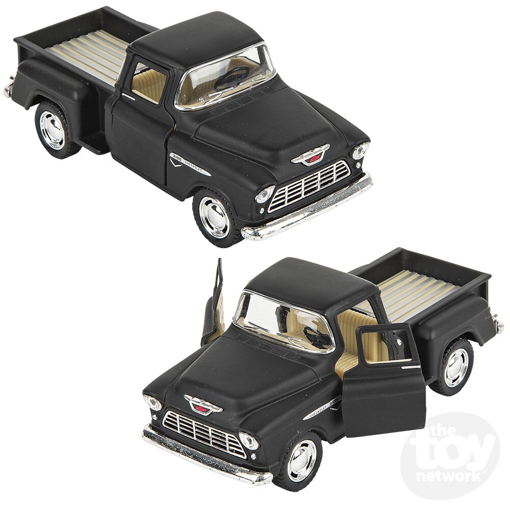 Diecast Pullback Truck Chevy 1955 Stepside 5" by Homeportonline