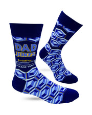 Fabdaz - Dad Jokes Loading... Please Wait Men's Novelty Crew Socks by SidePony Boutique