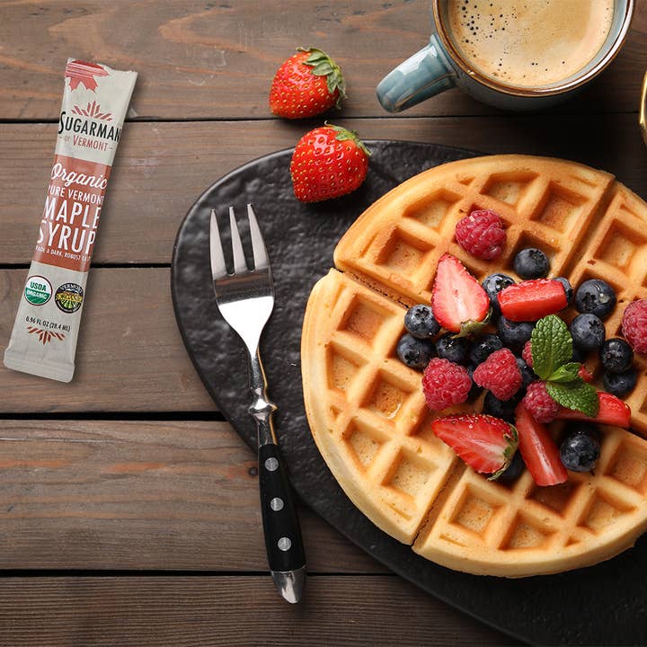 Organic Pure Maple Syrup Packets - Sugarman of Vermont