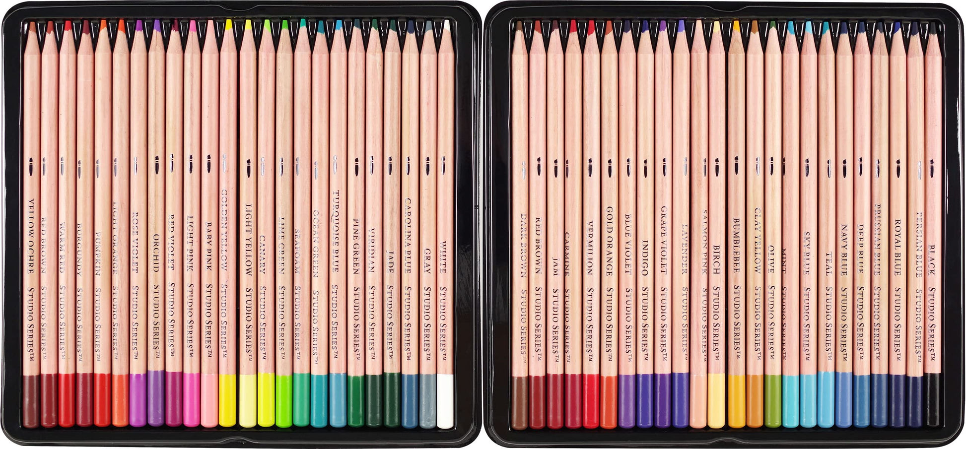 Art Center Pencils Watercolor Set of 48 In Storage Tin by Homeportonline