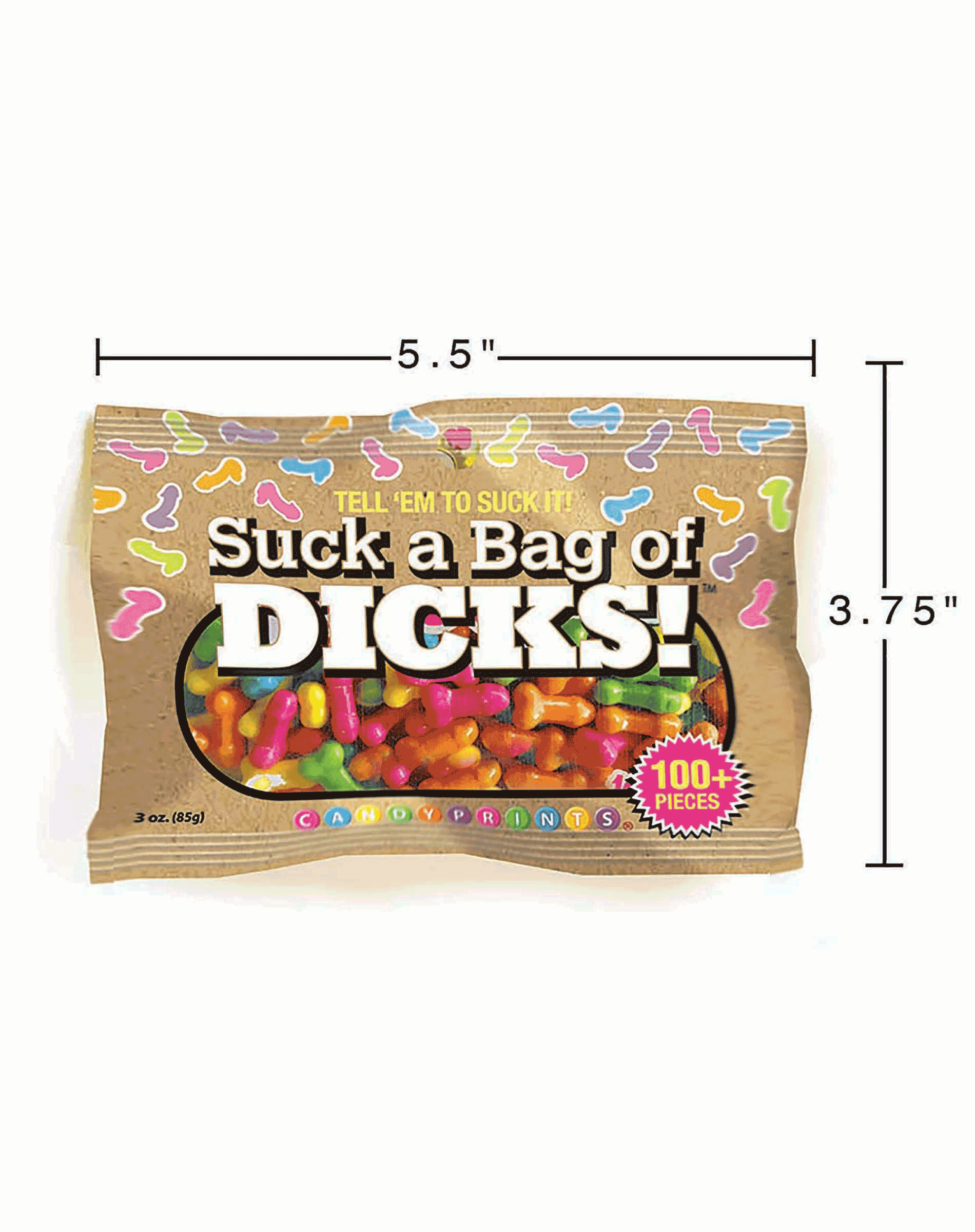 Suck a Bag of Dicks Candy - 3oz Bag by SidePony Boutique