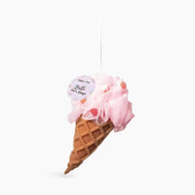 Loofah - Pink Ice Cream Cone by Homeportonline