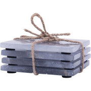 Coasters - Blue Alabaster Set of 4 by Homeportonline