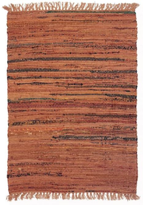 Sturbridge Rag Rug Cotton Spice 2' x 3' by Homeportonline