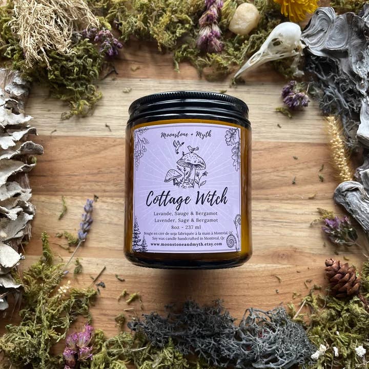 Cottage Witch, 100% Soy Wax Scented Candle
