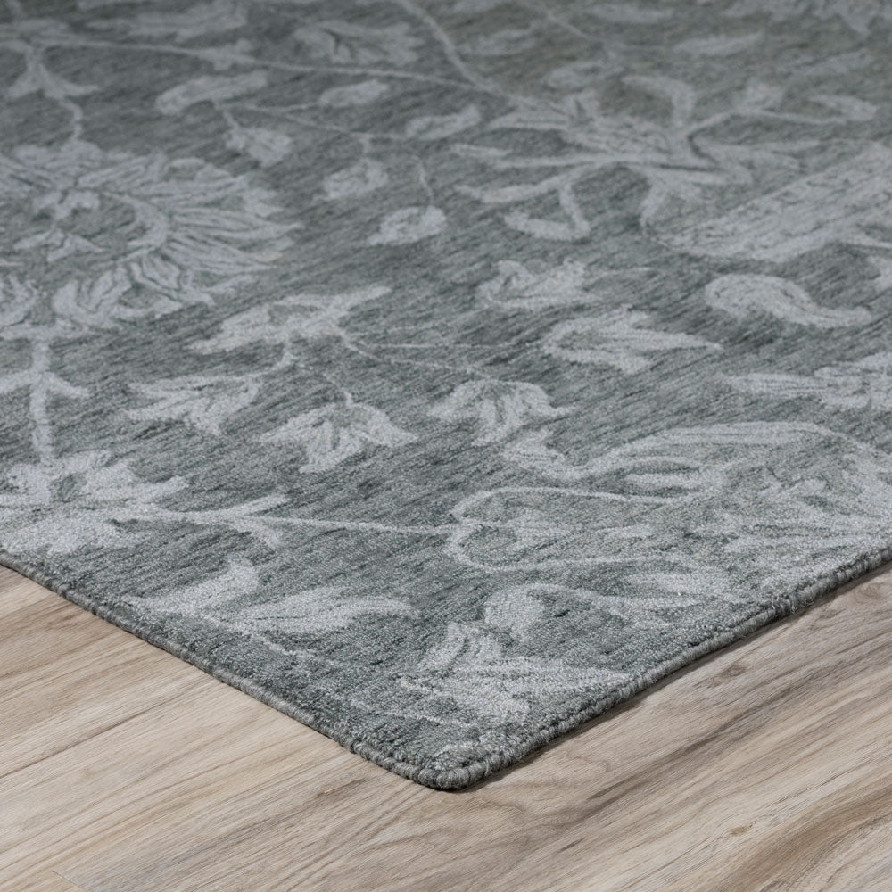 Korba Rug Ash 5' X 7'6" by Homeportonline