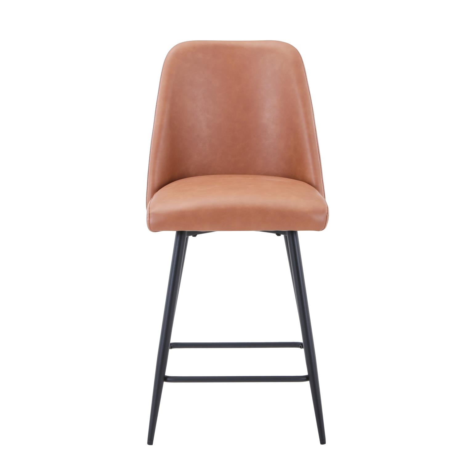 Maddox Counter Stool Light Brown by Homeportonline