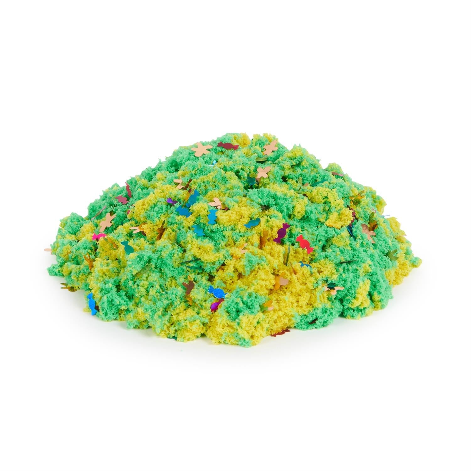 Kinetic Sand Flowfetti Play Sand With Glitter Mix-Ins 4oz by Homeportonline