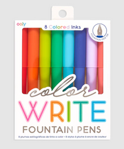 Fountain Pens Color Write Set of 8 by Homeportonline