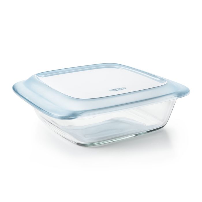 Glass 2 QT Baking Dish With Lid by Homeportonline