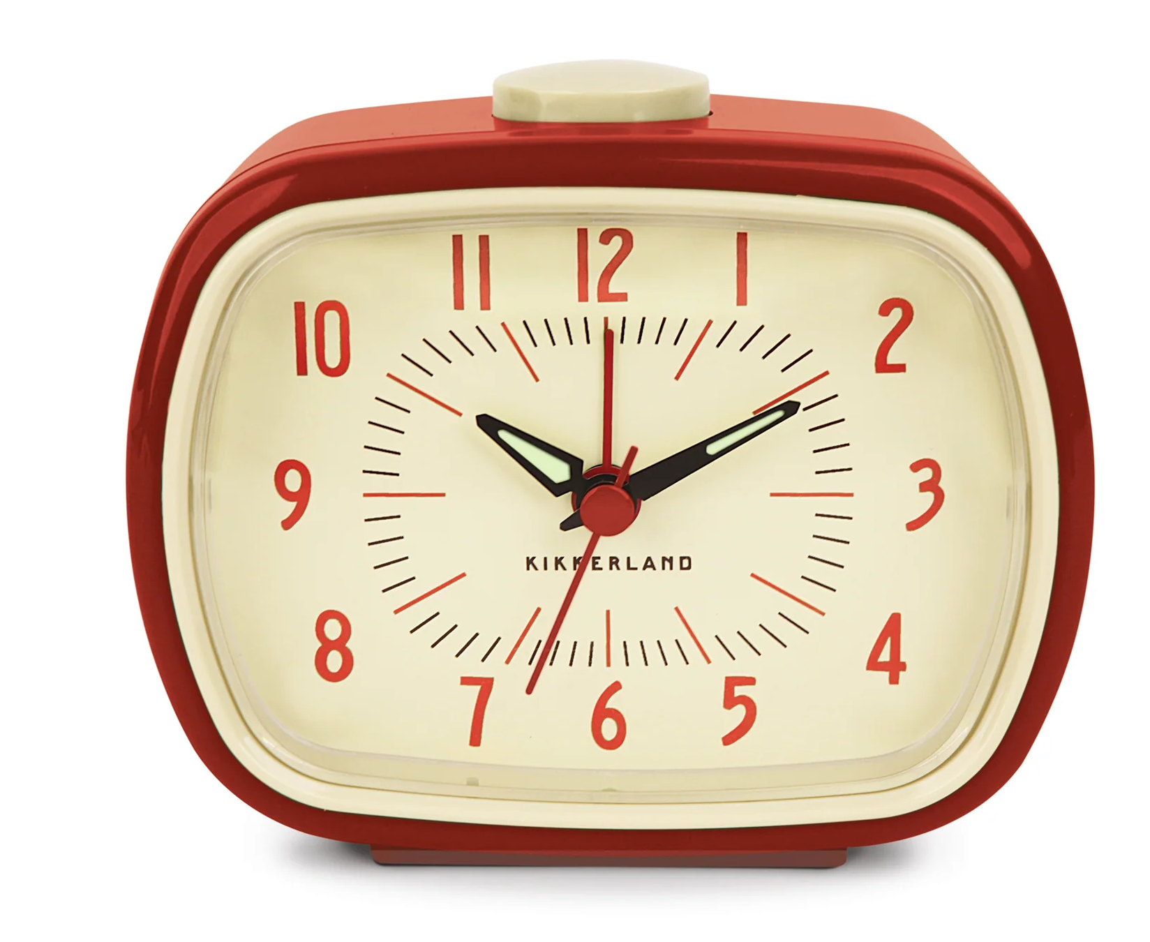 Alarm Clock Retro Red