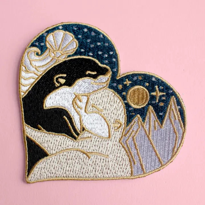 Glitter Punk Iron On Patches