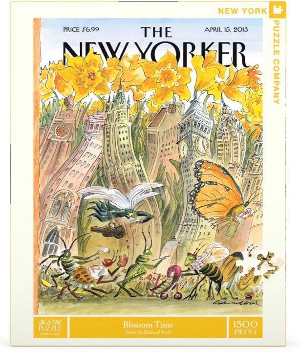 New Yorker Puzzle 1500 Piece Blossom Time by Homeportonline