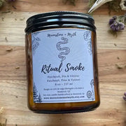 Ritual Smoke, 100% Soy Wax Scented Candle