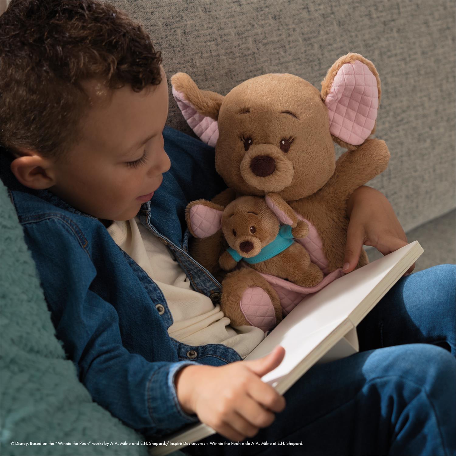 Plush Disney Oh So Snuggly Kanga & Roo by Homeportonline
