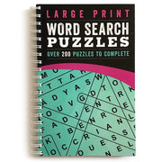 Large Print Word Search Puzzles More Than 200 Puzzles to Complete: Easy to Solve