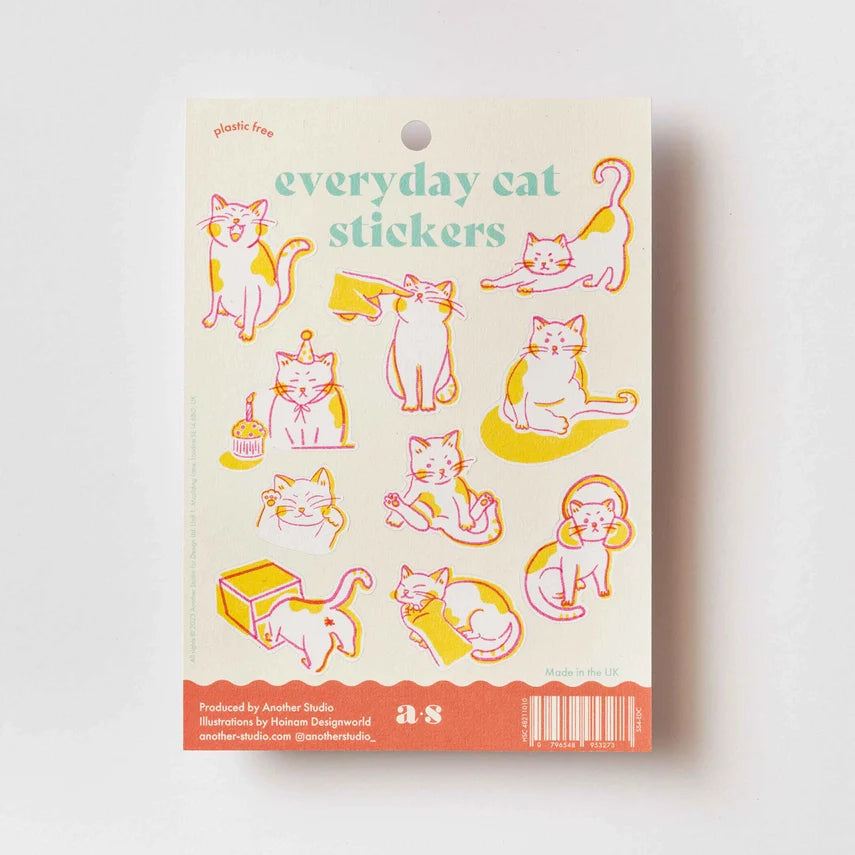 Everyday Cat Sticker Sheet