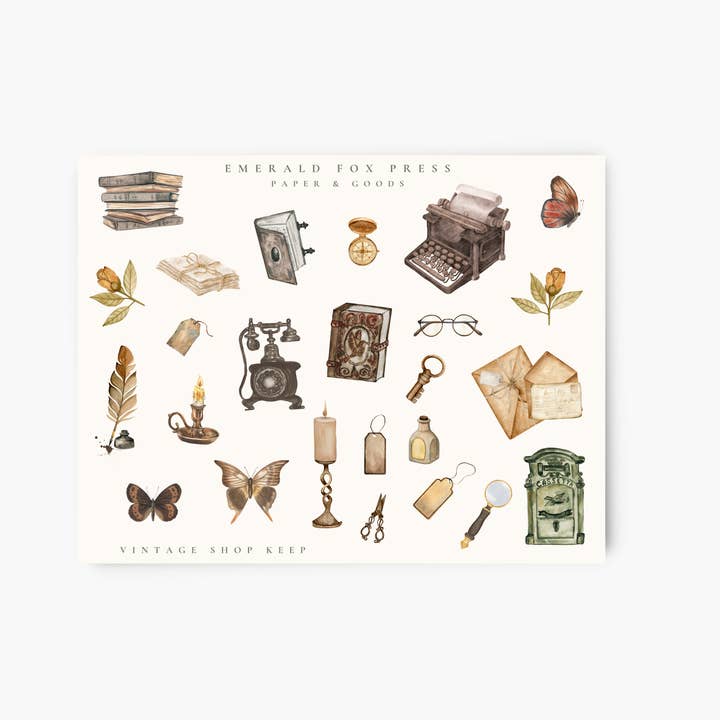 Emerald Fox Press LP -Sticker Sheets
