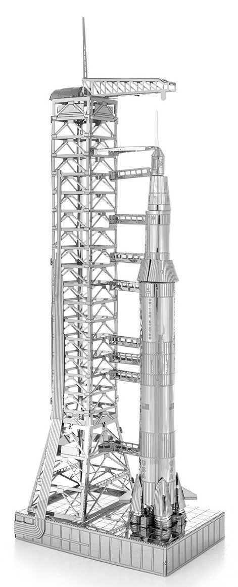 Metal Model Kit Space Apollo Saturn V With Gantry by Homeportonline
