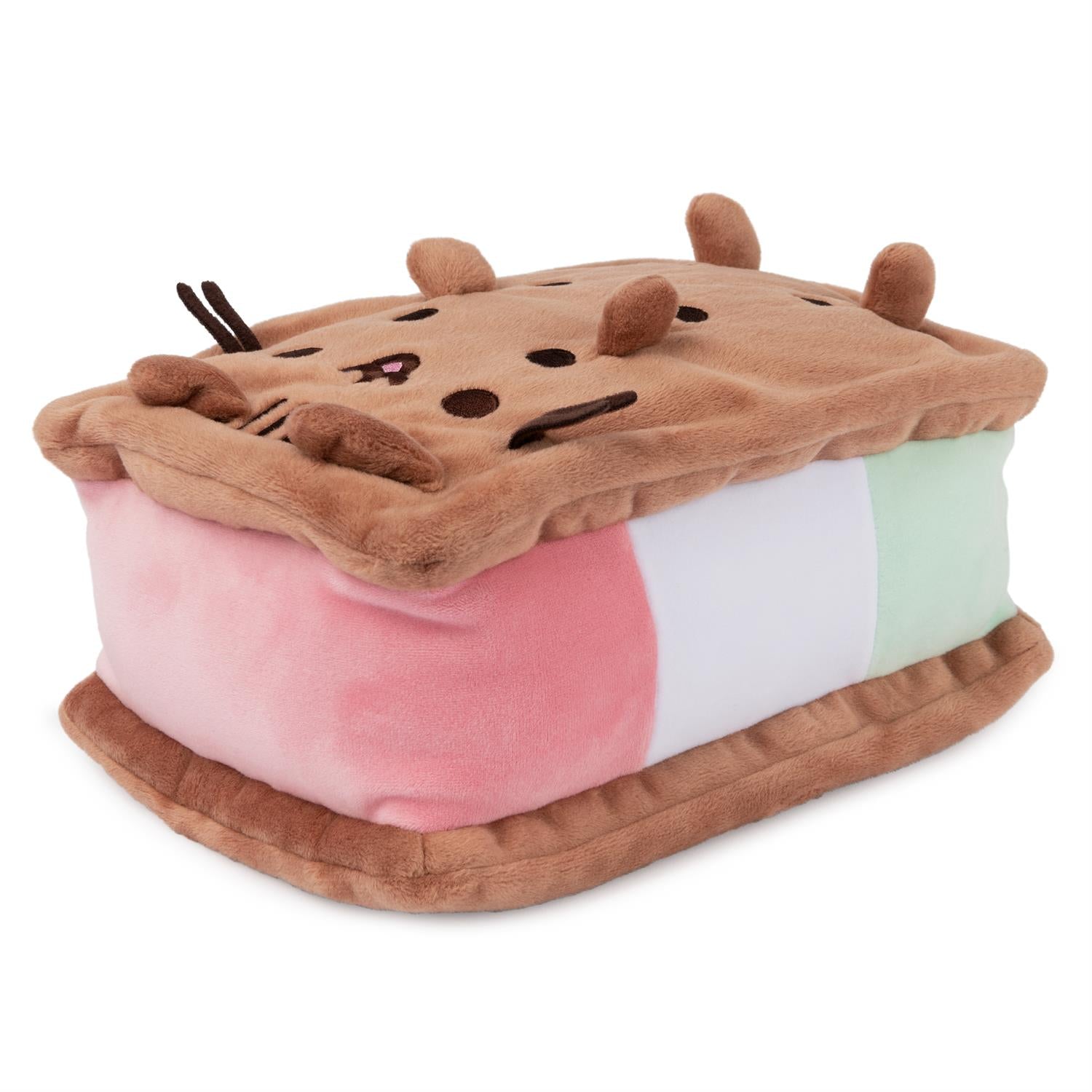 Plush Pusheen Neapolitan Ice Cream Sandwich 9.5" by Homeportonline