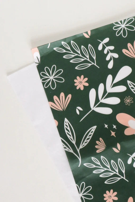 Tissue Paper - House Plant and Floral Design