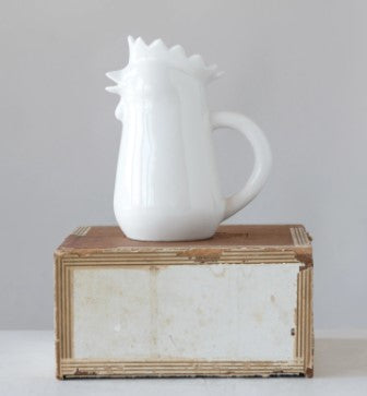 Stoneware Chicken Creamer by Homeportonline