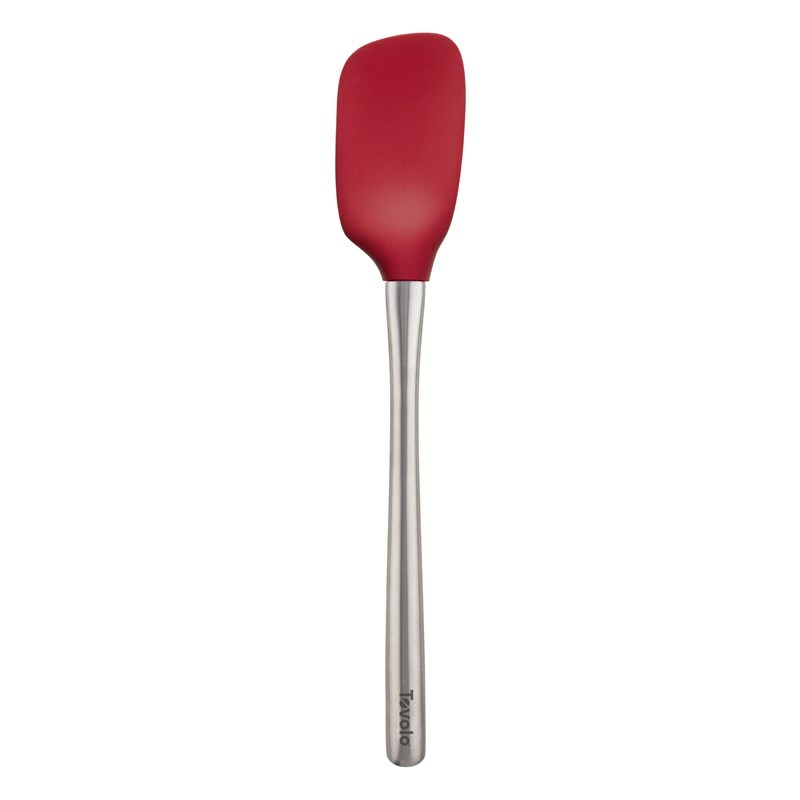 Stainless Steel Handle Flex Core Spoonula - Cayenne by Homeportonline