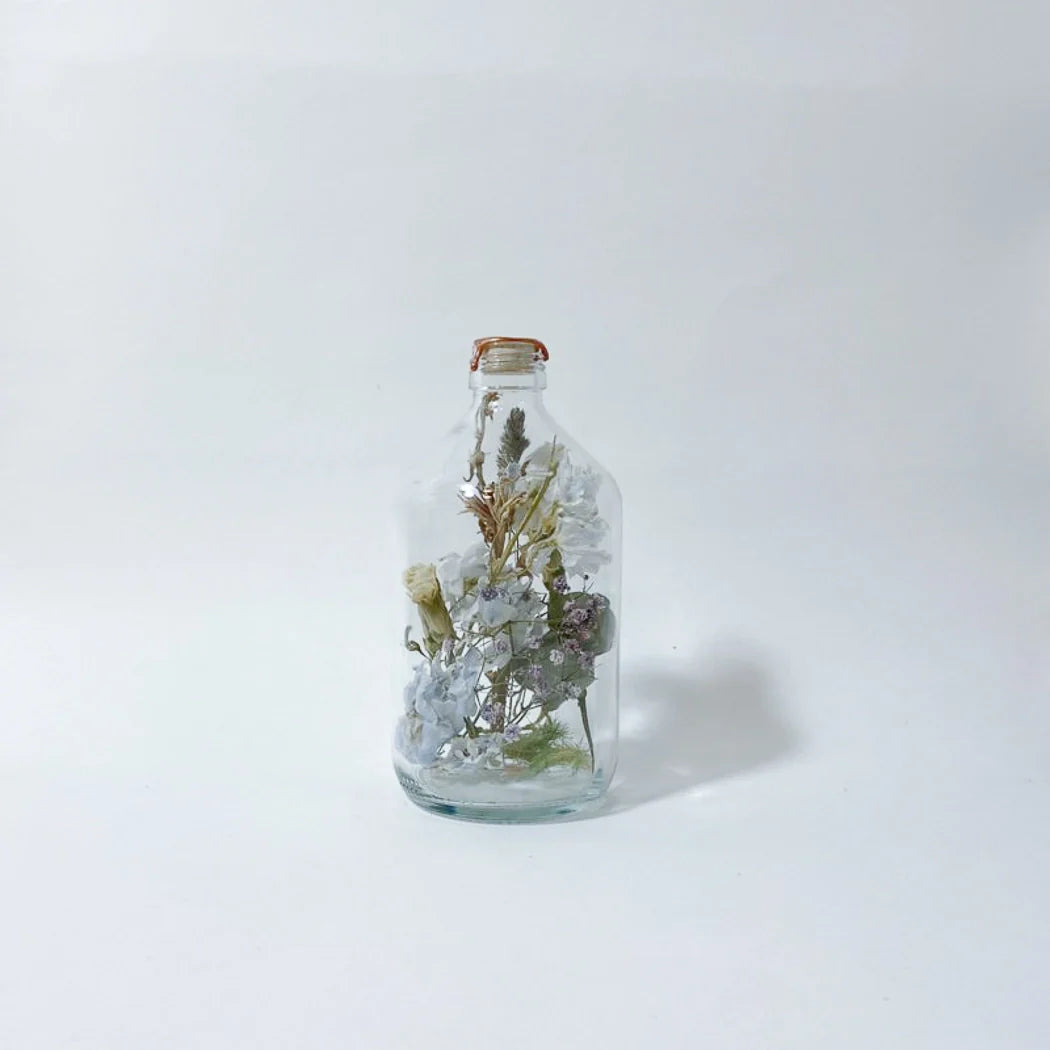 Dried Florals in Glass