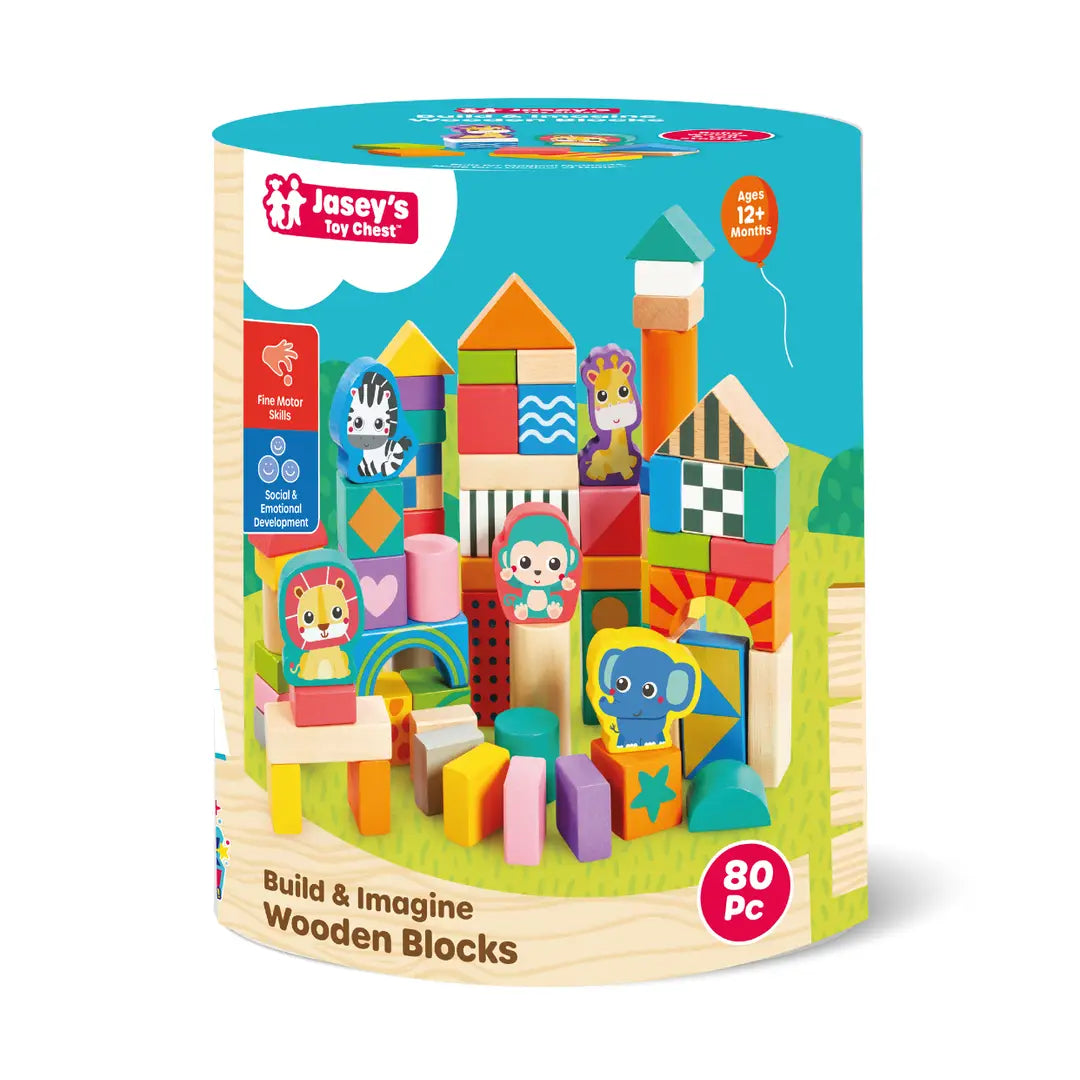 Build & Imagine Wooden Blocks