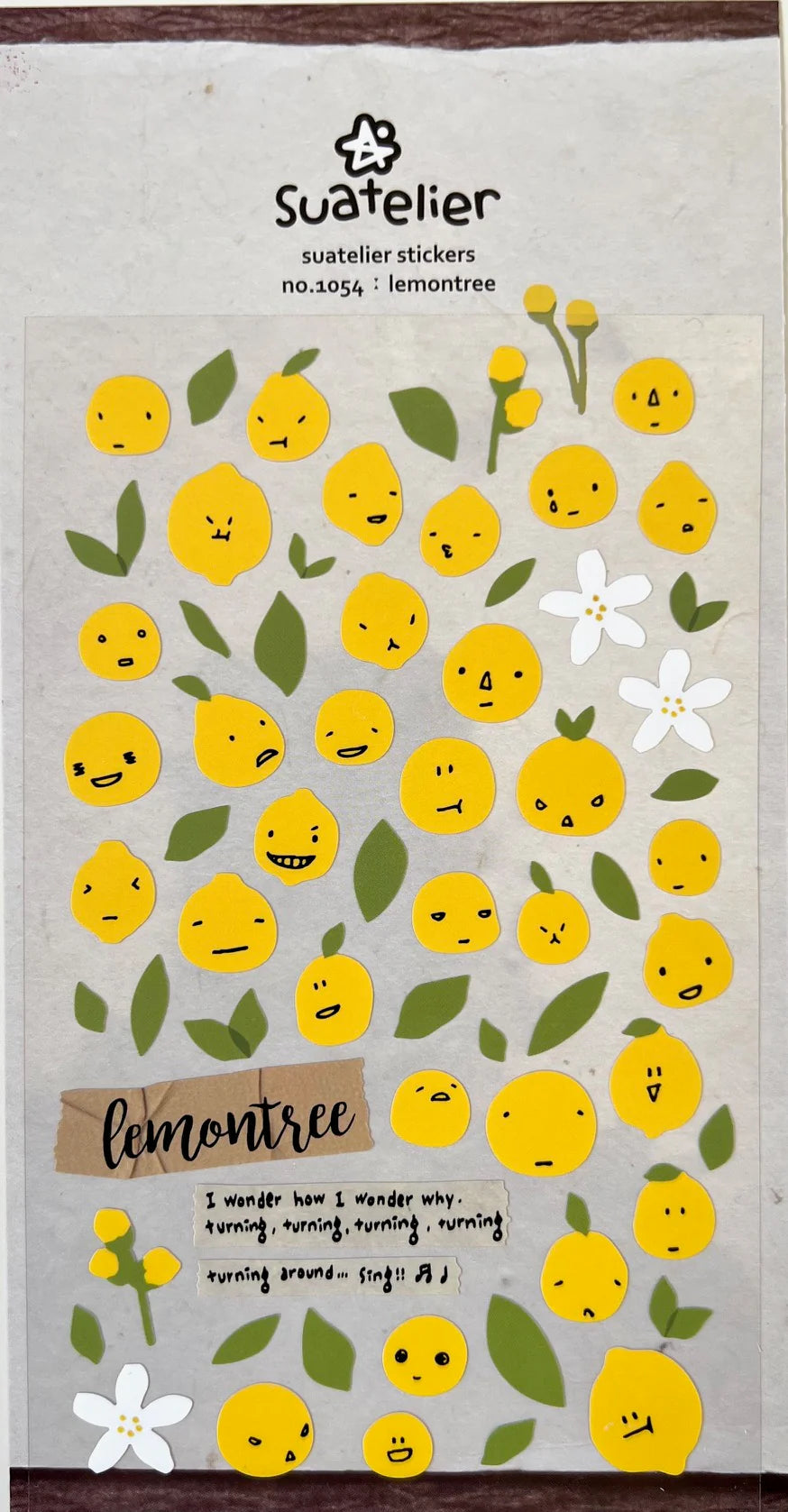 Stickers Lemon Tree by Homeportonline