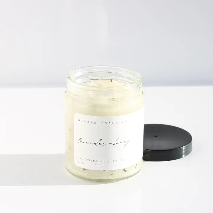 Lavender + Honey Body Polish