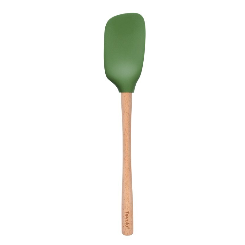 Wood Handle Flex Core Spoonula - Pesto by Homeportonline