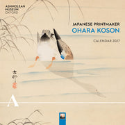 Ashmolean Museum: Japanese Printmaker Ohara Koson Wall Calendar 2027 (Art Calendar)