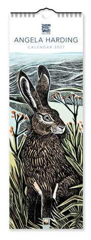 Angela Harding Slim Calendar 2027 (Art Calendar)