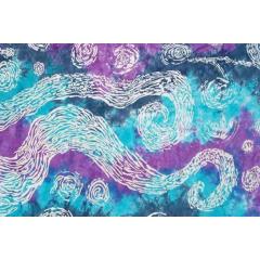 Tapestry Single Size Swirling Tie Dye Assorted Colors (Sold Individually) by Homeportonline