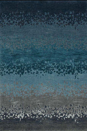 Geneva Rug Multi Blues & Grays 5'3" X 7'7" by Homeportonline