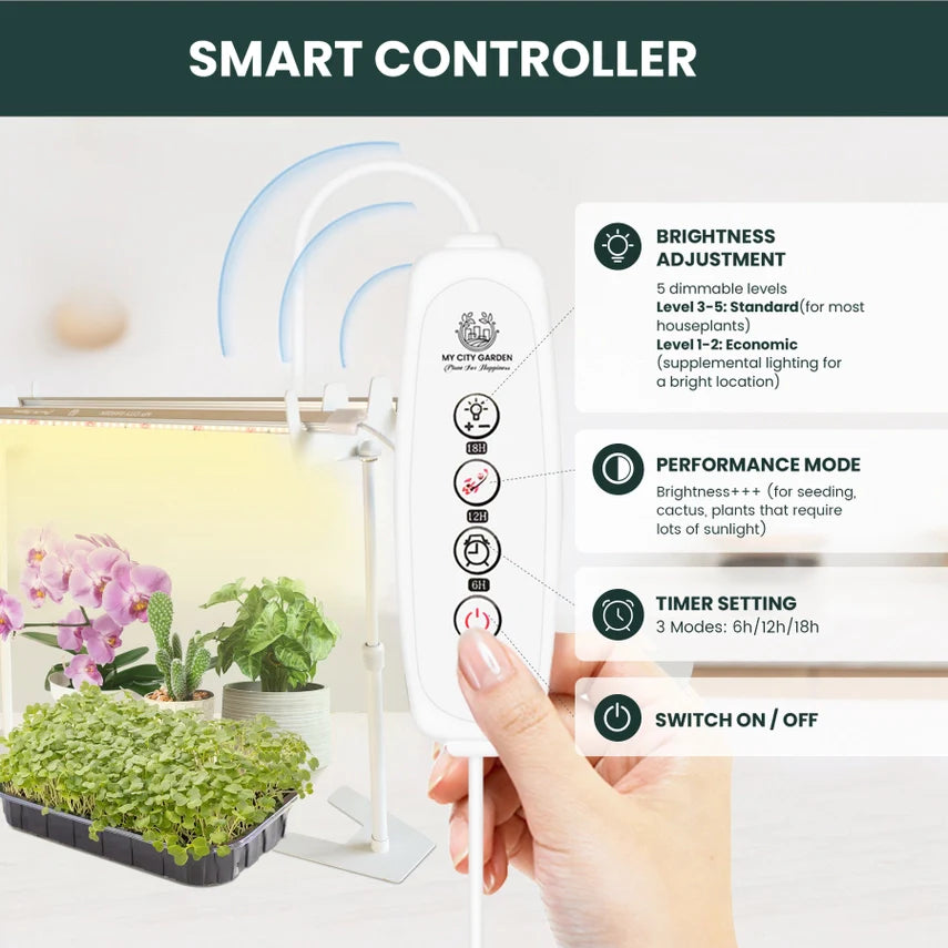 4000K Power Grow Light Sets (Stand + 2ft Lights)