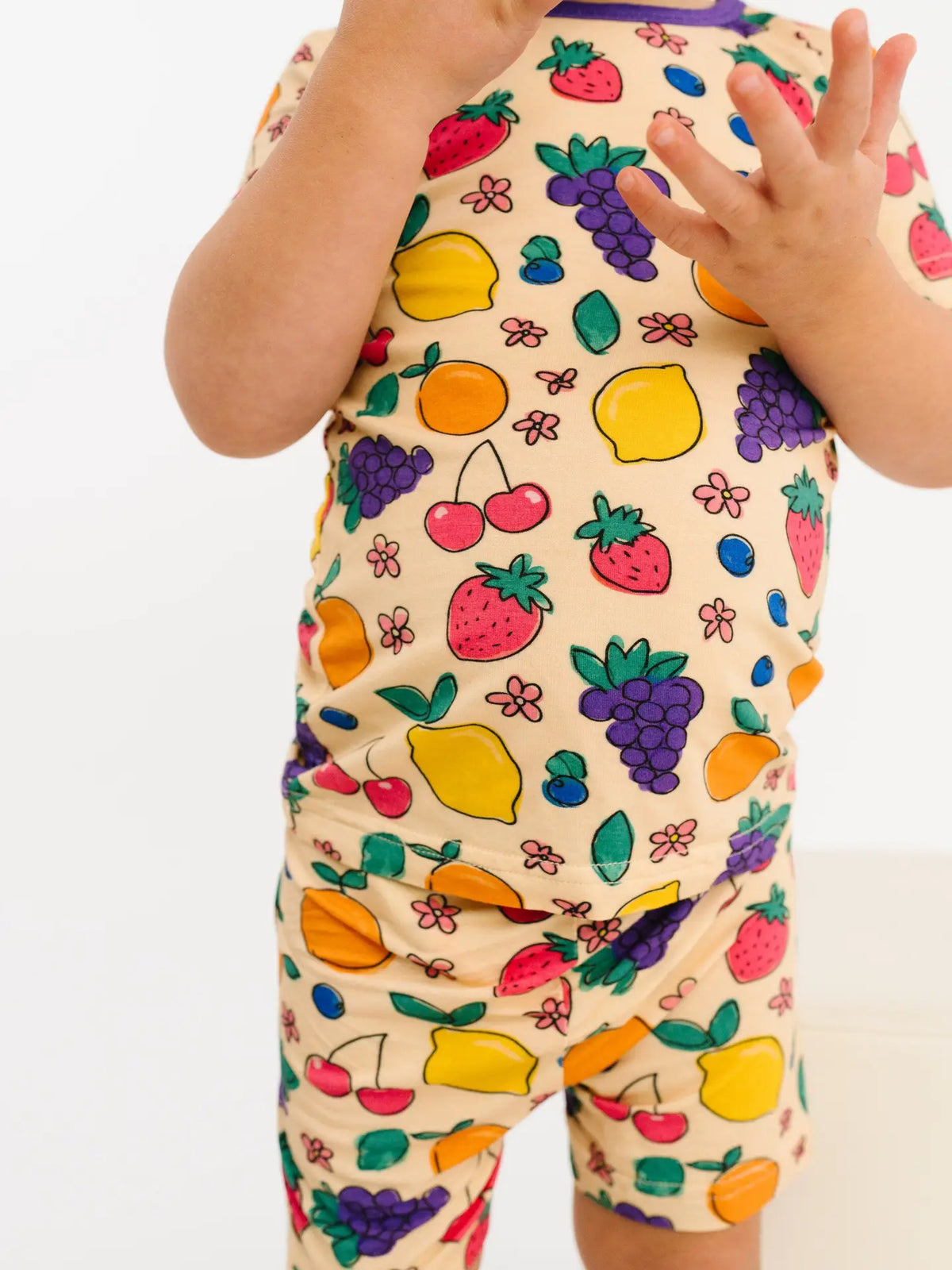 Fruit Basket Bamboo Shorts Set