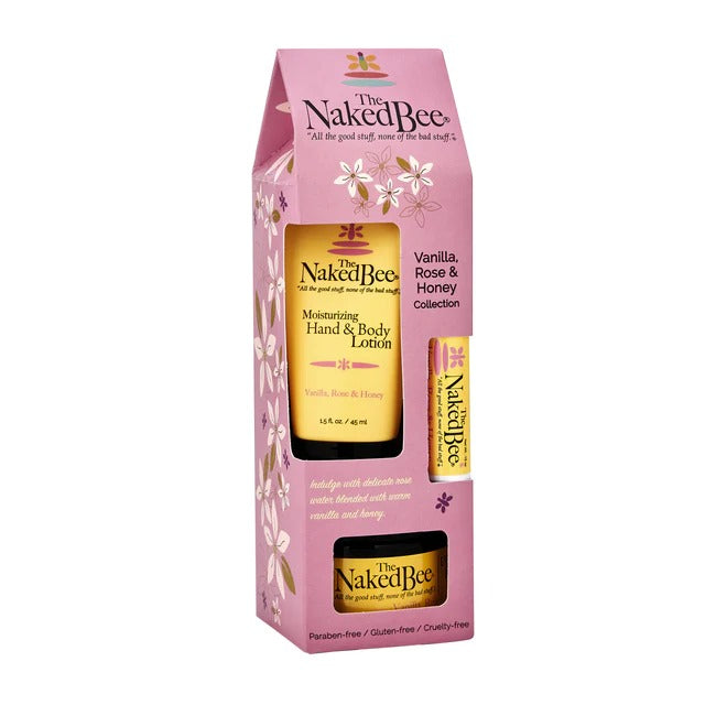 Gift Set - Vanilla Rose & Honey by Homeportonline