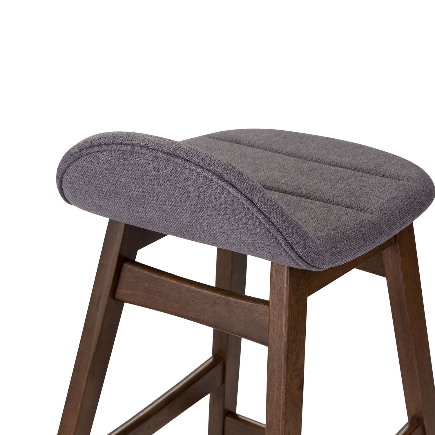 Space Savers Group Barstool Grey 30" Seat Height (Assembled Only) by Homeportonline