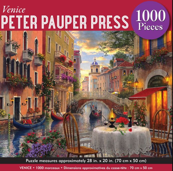 Puzzle 1000 Piece Venice by Homeportonline